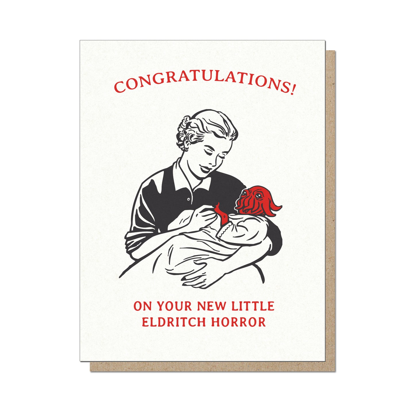 Eldritch Horror New Baby Card