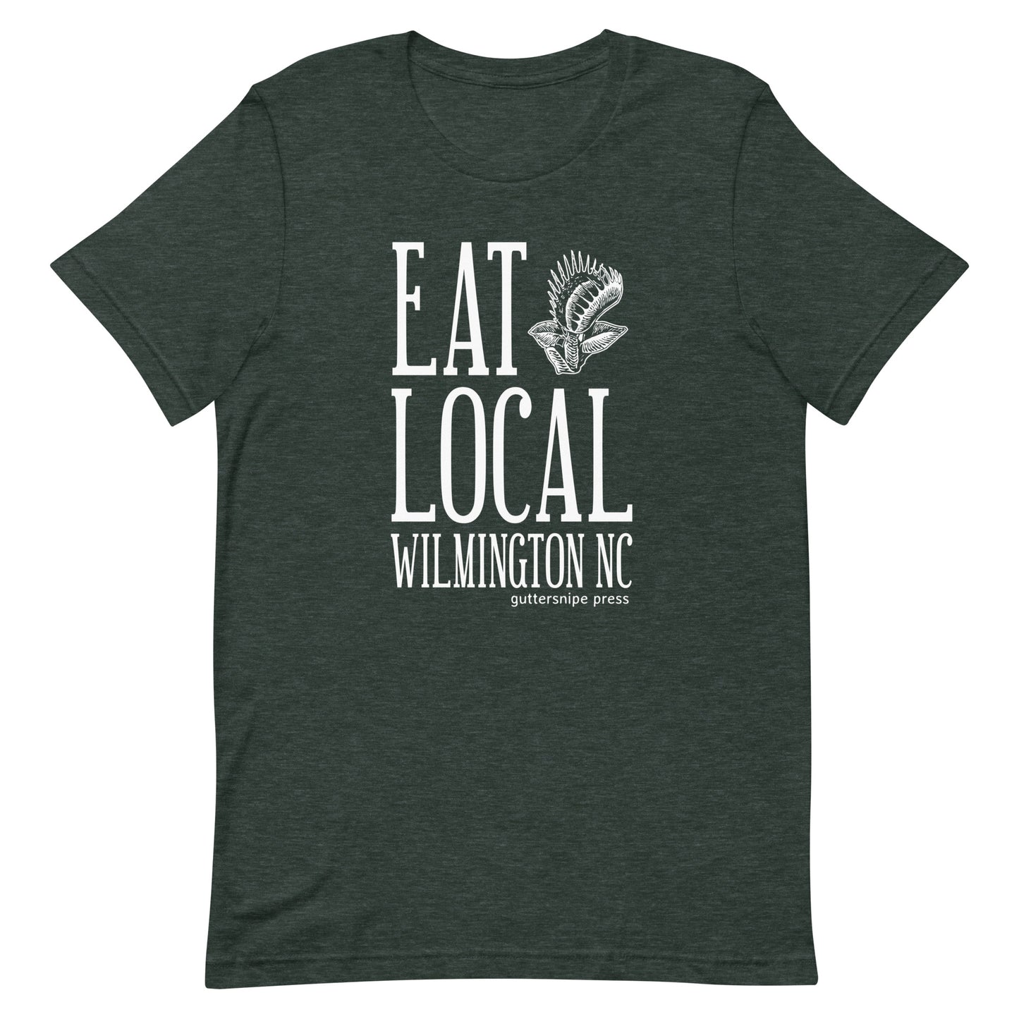 Eat Local Wilmington NC Venus Flytrap Tshirt