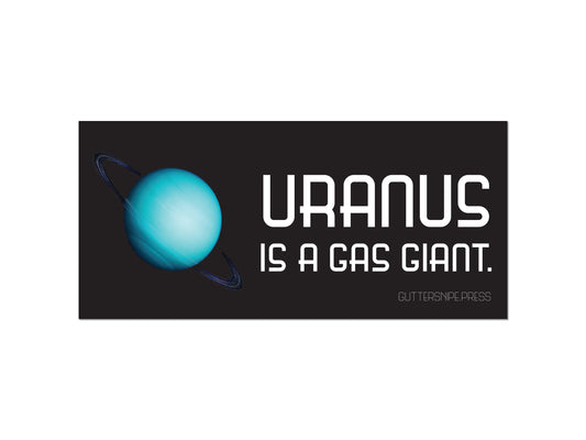 Uranus Gas Giant Sticker