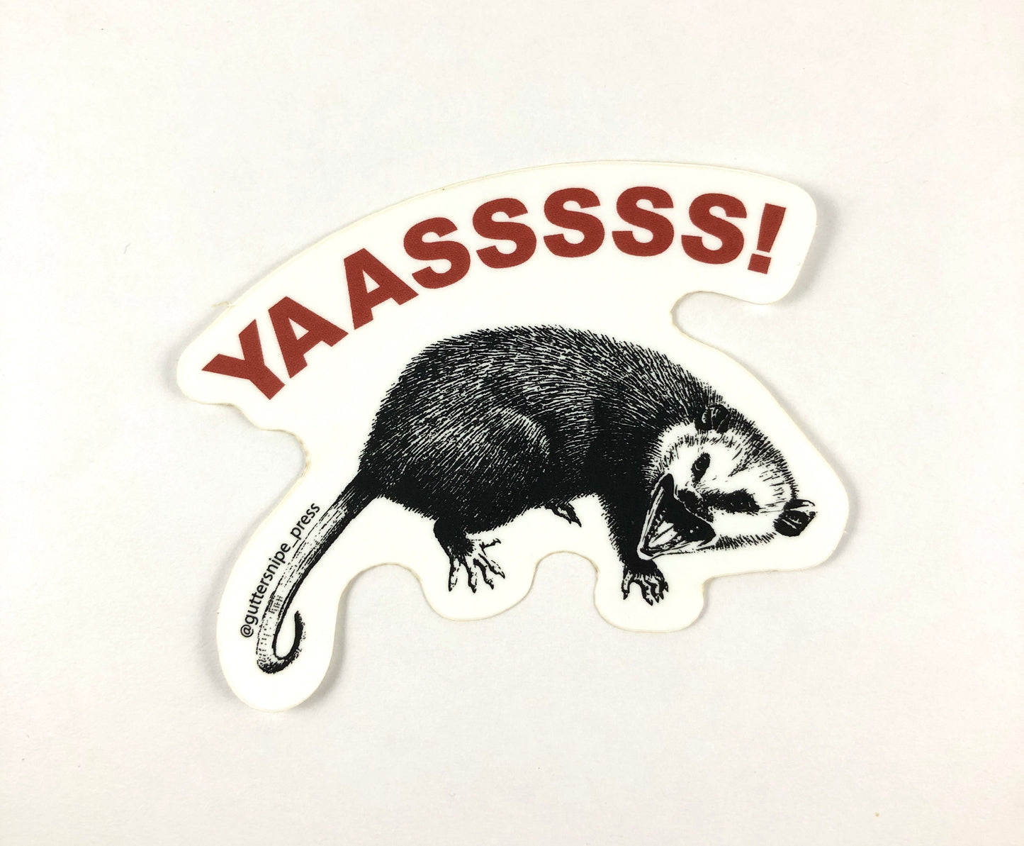Yass Possum Sticker