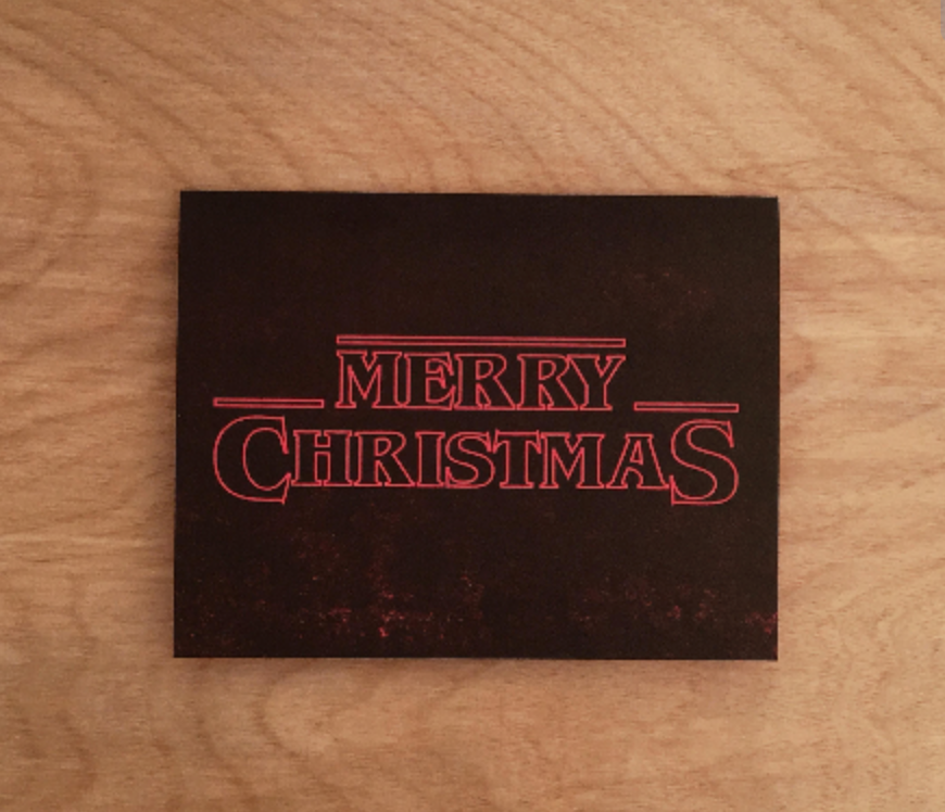 Strange Christmas Card