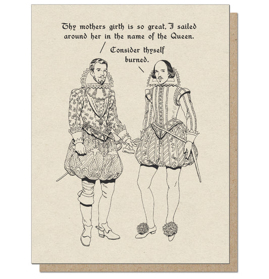 Britches & Hose: Thy Mothers Girth Card