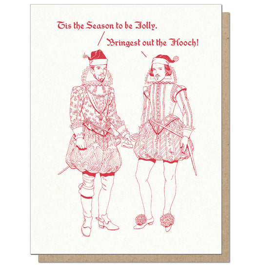 Britches & Hose: Holiday Hooch Card