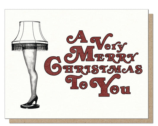 Leglamp Christmas Card