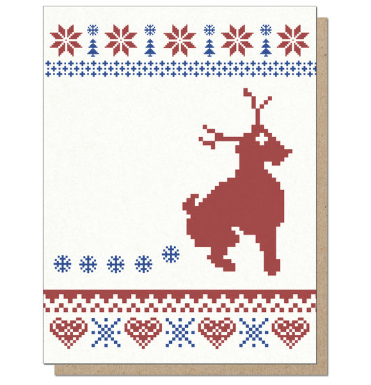 Reindeer Flakes Card