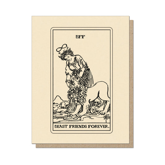 Beast Friends Forever Card
