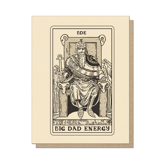 Big Dad Energy Fathers Day Card