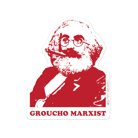 Groucho Marxist Sticker