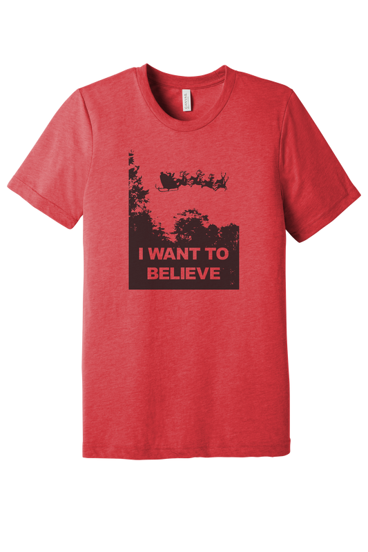 I Want To Believe Tri-Blend T-Shirt