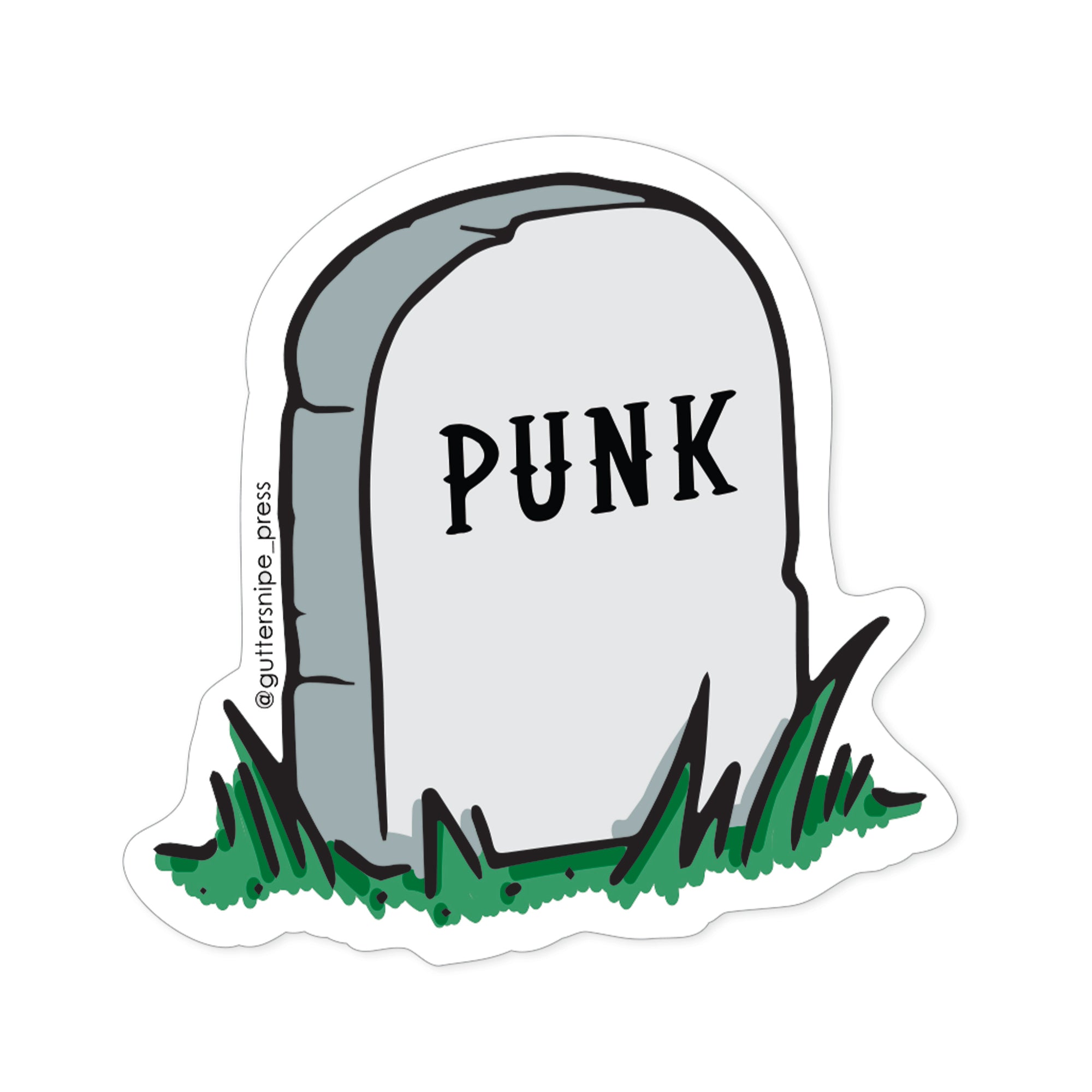 Punk is Dead Sticker – Guttersnipe Press