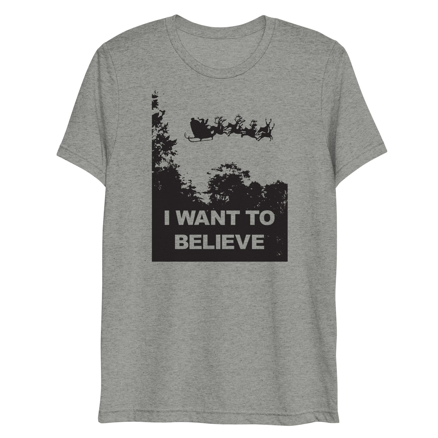 I Want To Believe Xmas Files Tshirt