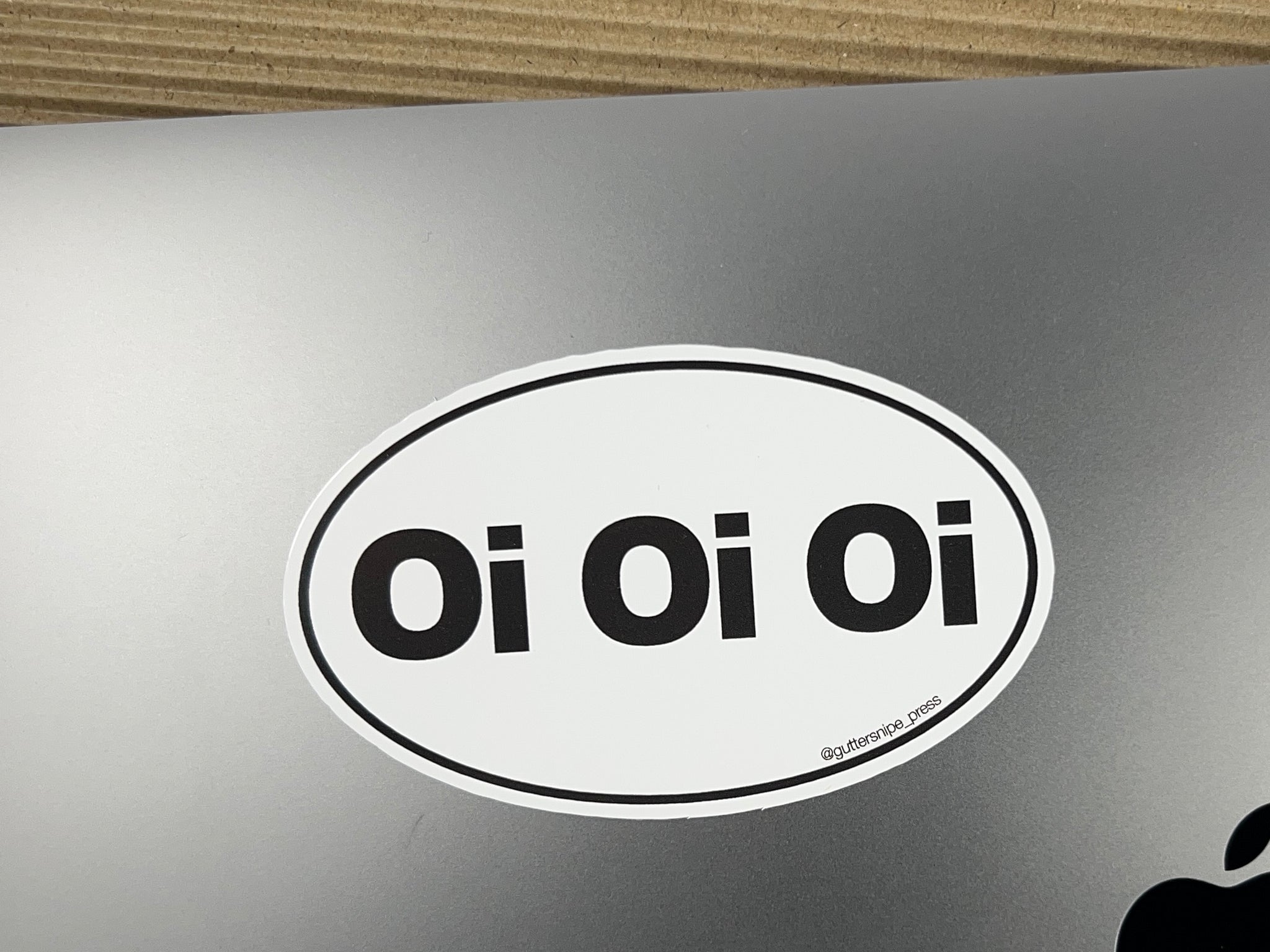 Oi Oi Oi Travel Sticker Guttersnipe Press