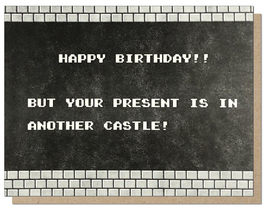 Classic Gamer Birthday Card