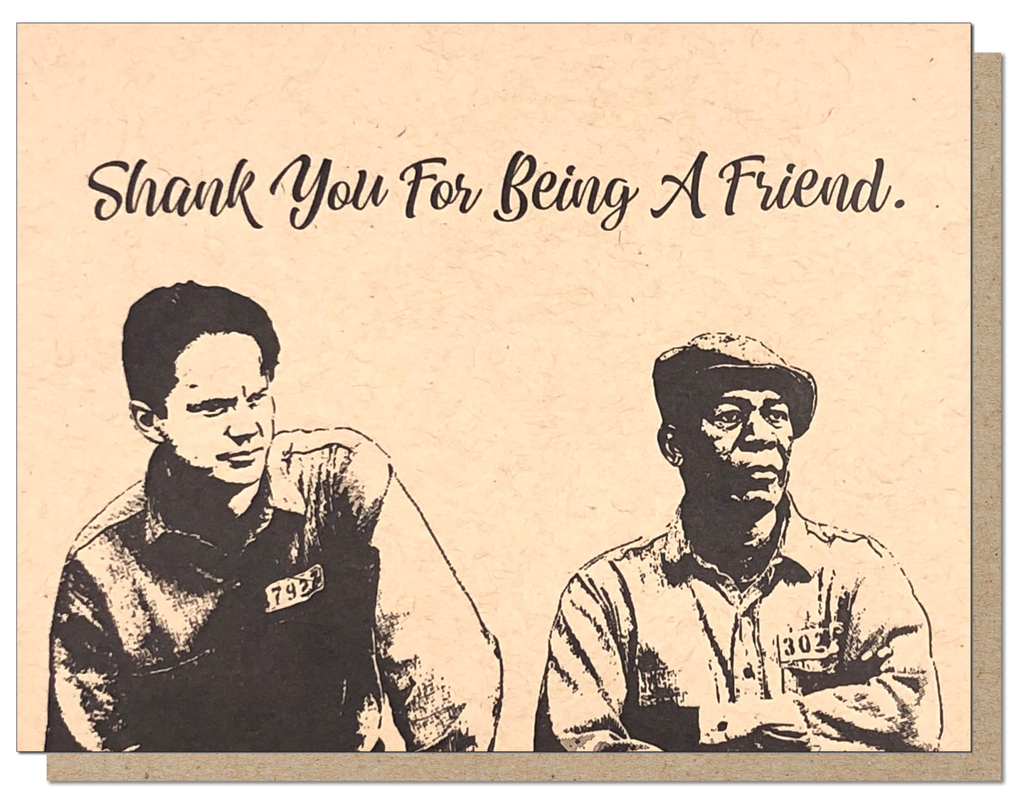 Shank You For Being a Friend Card