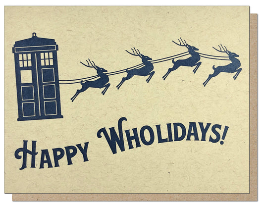 Happy Wholidays Card